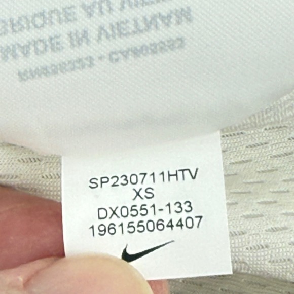 Nike Standard‎ Issue Fly Basketball Tank Top Women's V-Neck Sleeveless XS NEW - Picture 5 of 16